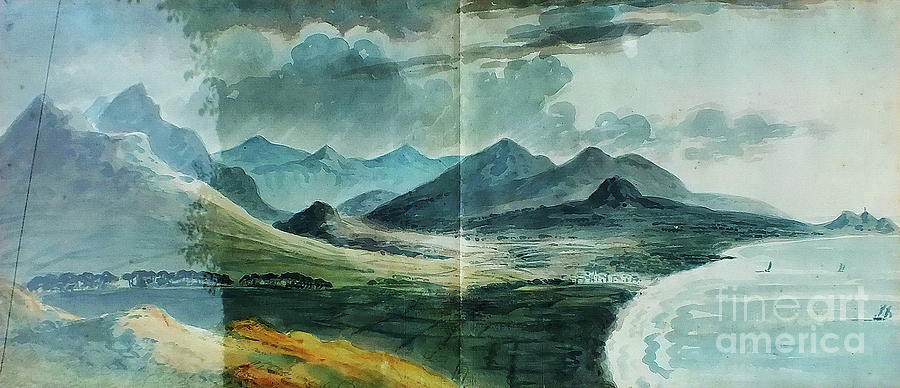 Bray, 8th Aug 1795 Painting by Val Byrne