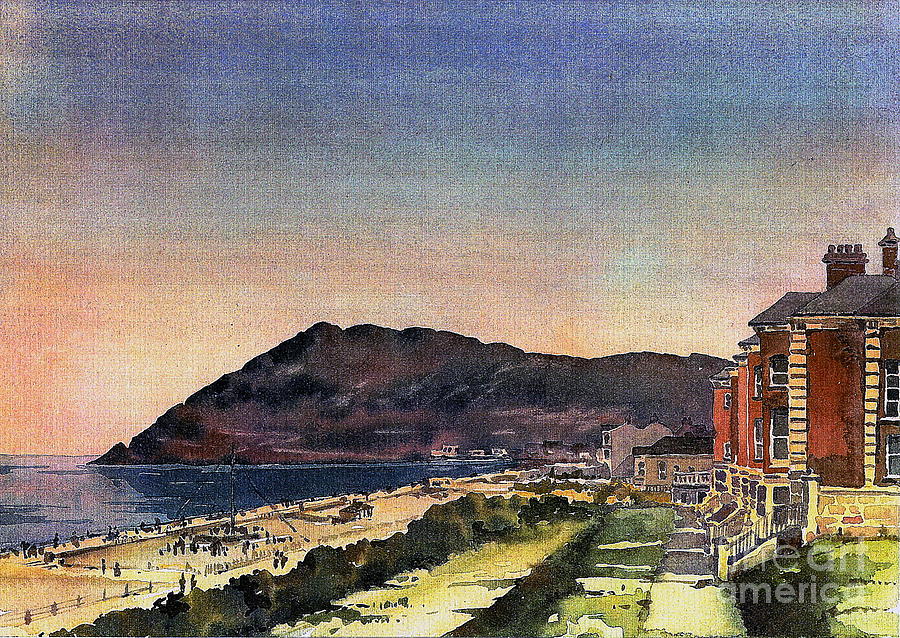 Bray  .c. 1925  Painting by Val Byrne