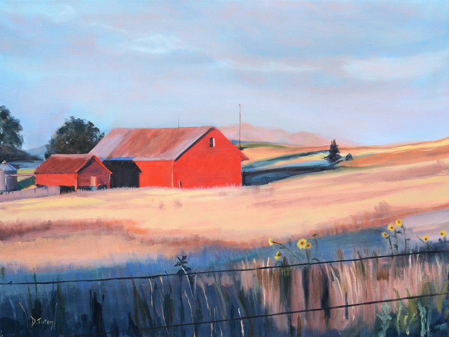 Brazelton Ranch Painting by Donna Tuten