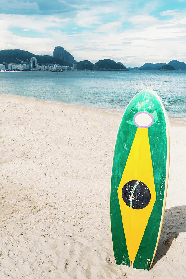 Beach Photograph - Brazilian Standup Paddle by Alexandre Rotenberg