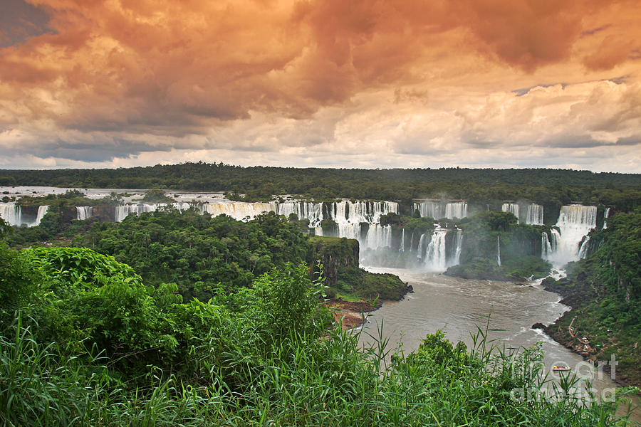 America Photograph - Brazil,Iguazu Falls,spectacular view by Juergen Held America Photograph - Brazil,Iguazu Falls,spectacular view by Juergen Held