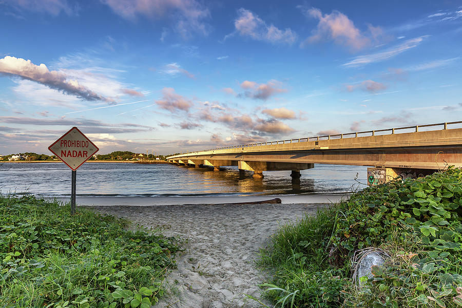 Breach Inlet Bridge Isle of Palms, SC Photograph by Donnie Whitaker