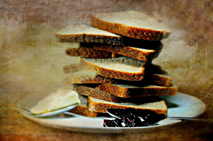 Bread Butter and Jelly Photograph by Diana Angstadt