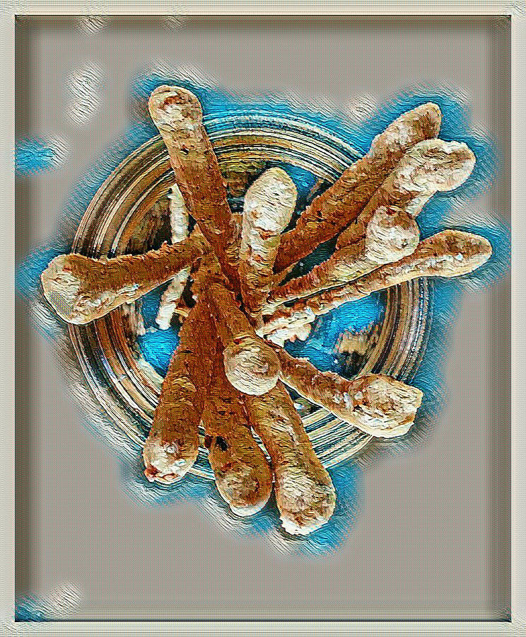 Breadsticks  Digital Art by Cletis Stump