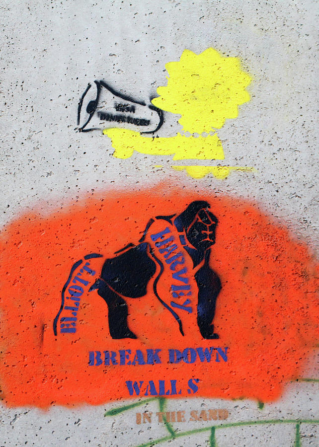 Break Down Walls,  Photograph by Munir Alawi