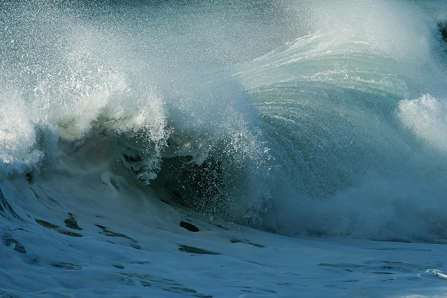 Break of a Wave Photograph by Robert Potts