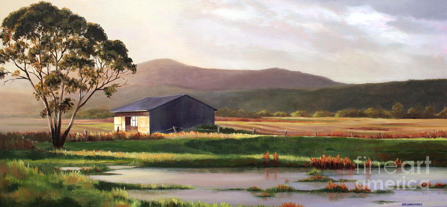 Break of Day Painting by Jan Lawnikanis Break of Day Painting by Jan Lawnikanis