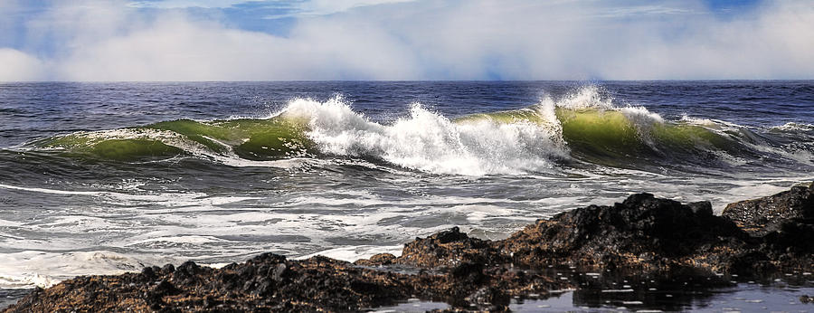 Breakers Photograph by Wes and Dotty Weber
