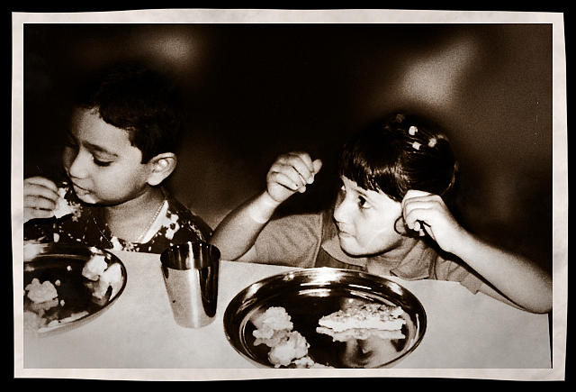Children Photograph - Breakfast-2 by Arvind T Akki