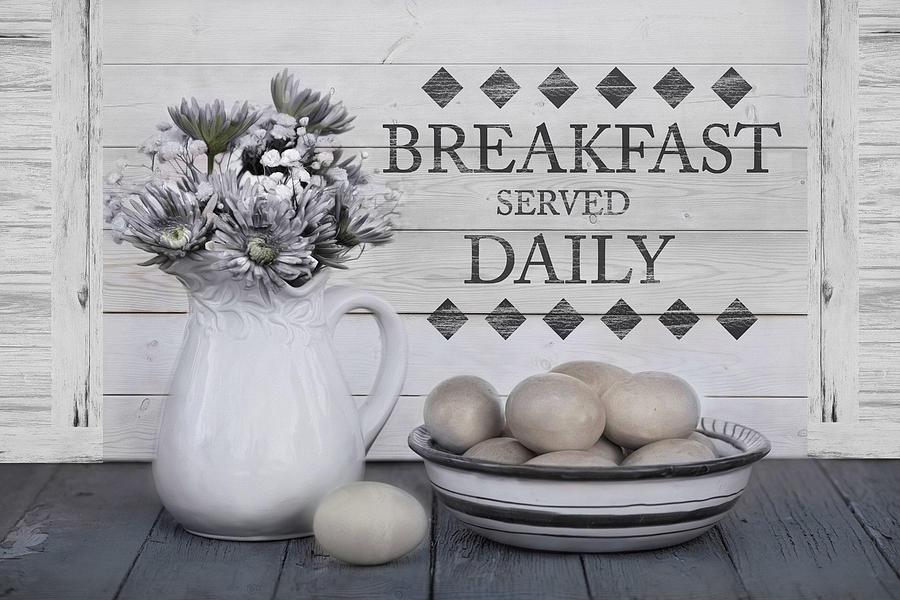 Breakfast Served Daily Photograph by Robin-Lee Vieira
