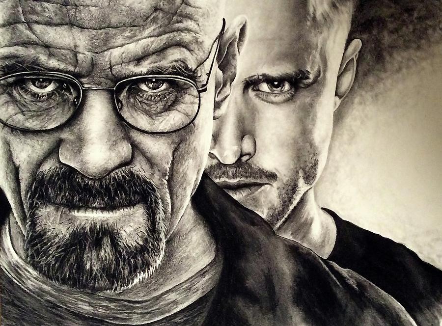 Breaking Bad Drawing by Nathan Parson