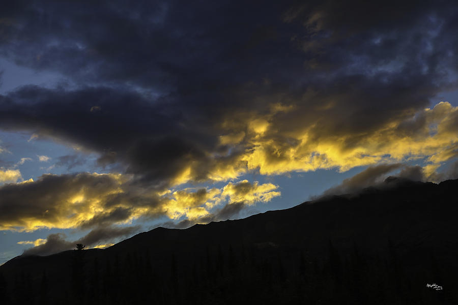 Breaking Clouds - Alaska Photograph by Madeline Ellis