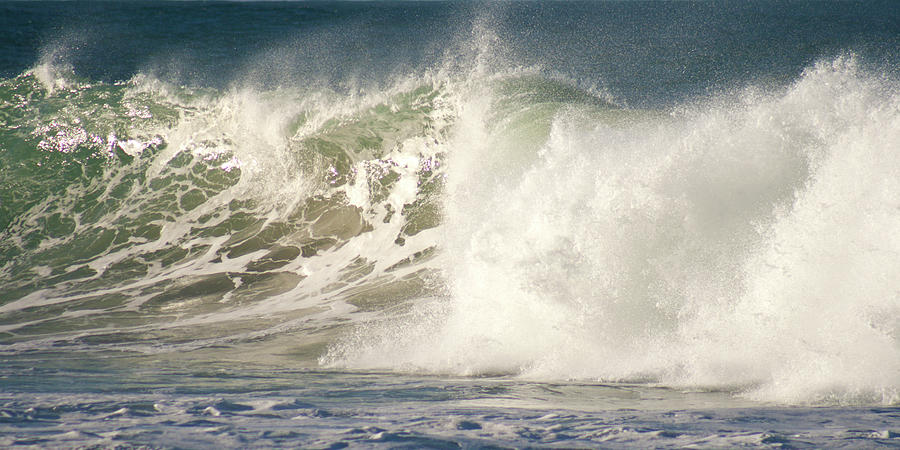 Breaking Waves Photograph by Carole Lloyd