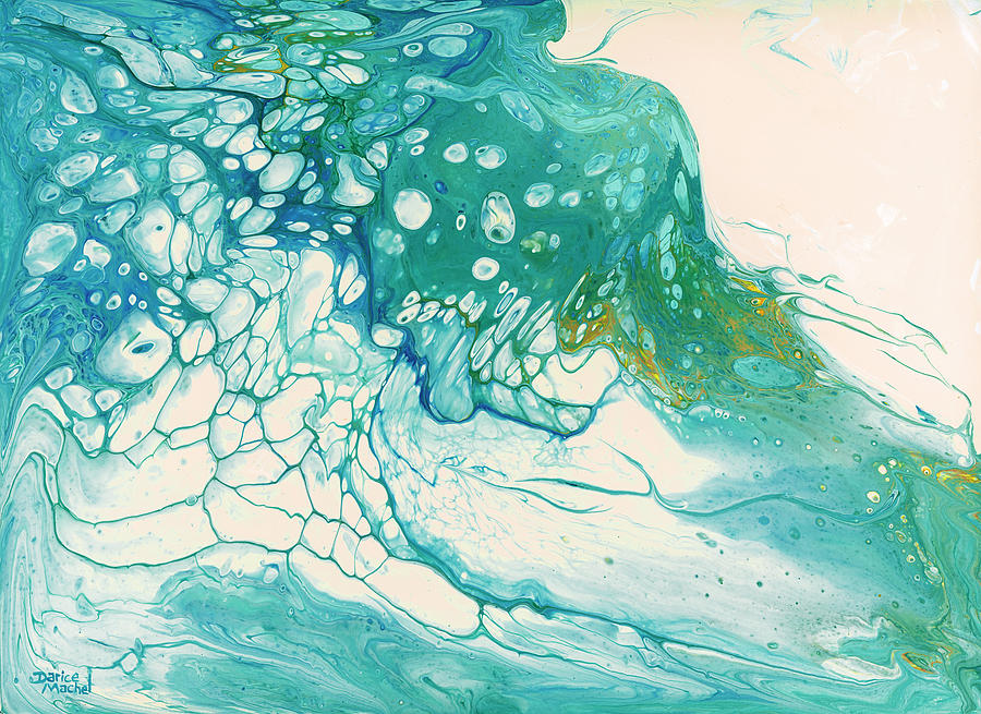 Breaking Waves Painting by Darice Machel McGuire
