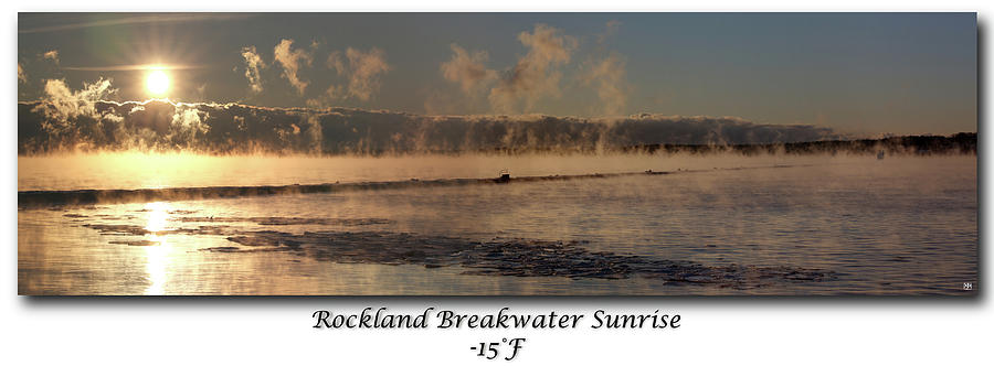 Breakwater Sunrise Photograph by John Meader