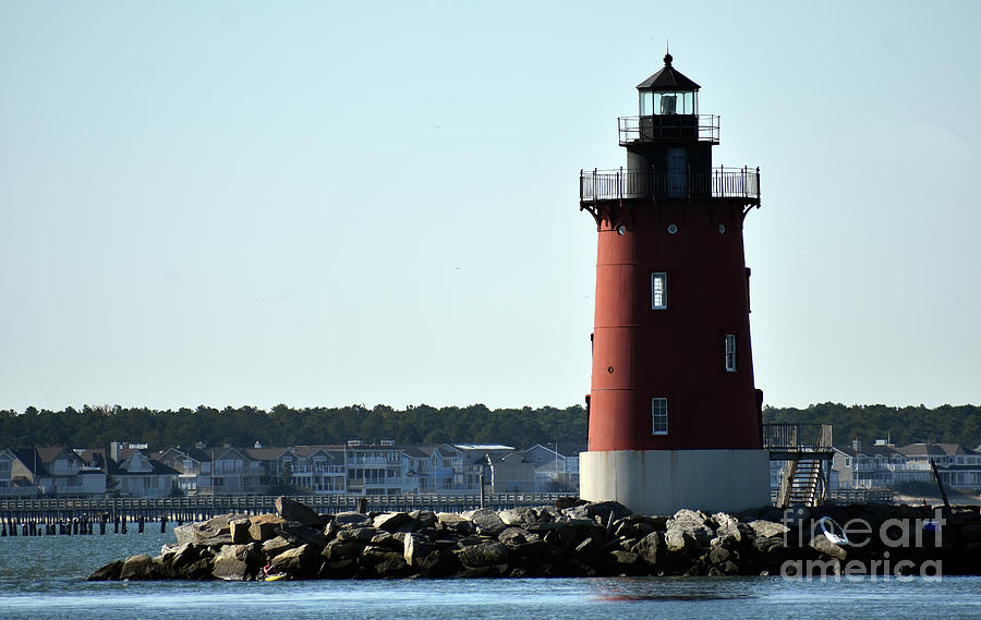 Breakwater Tower Photograph by Skip Willits