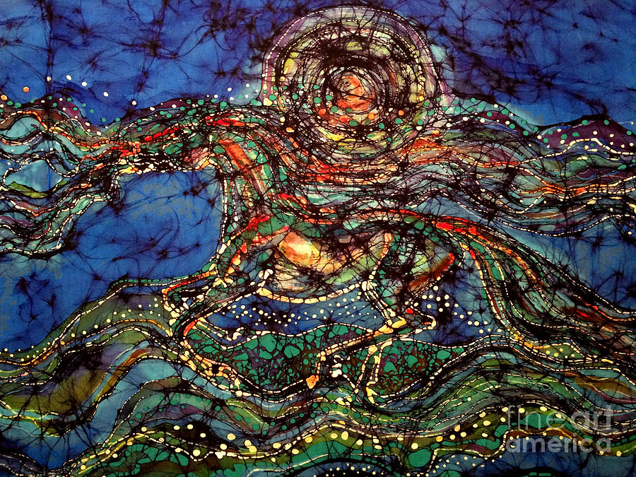 Breath Over Mountain Tapestry - Textile by Carol Law Conklin
