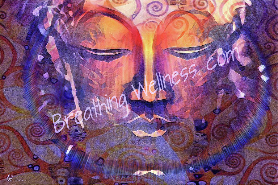 Breathing Buddha - Tree of Life - Mindfullness Meditation Art Digital Art  by Carlo Bressan - Fine Art America