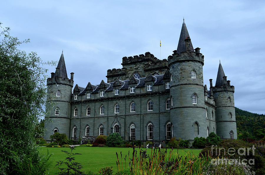 Breathtaking Inveraray Castle in Scotland Photograph by DejaVu Designs