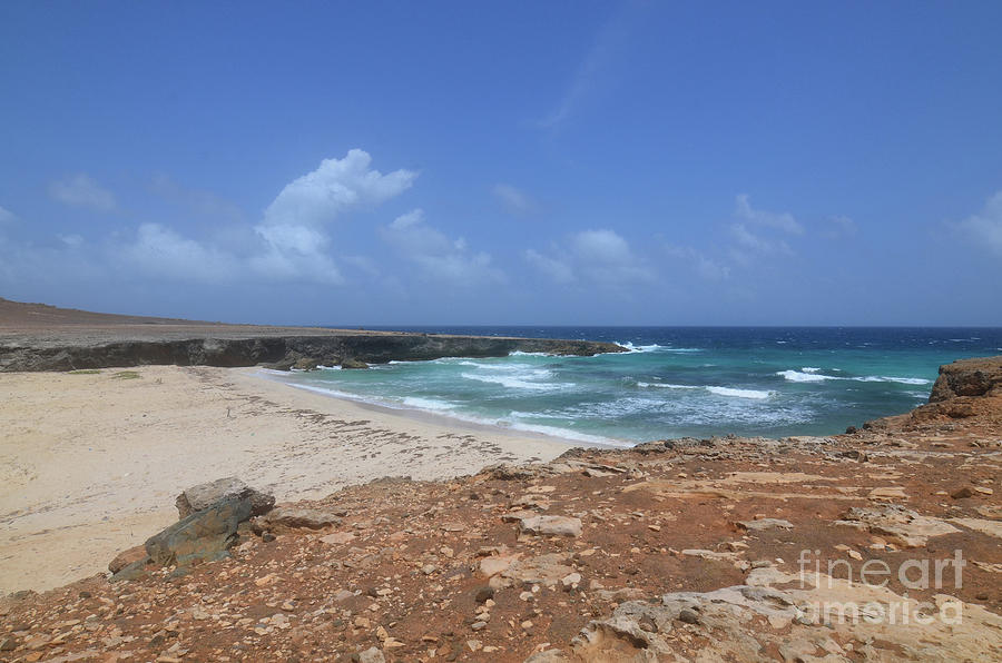 Breathtaking View of Daimari Beach in Aruba Photograph by DejaVu Designs