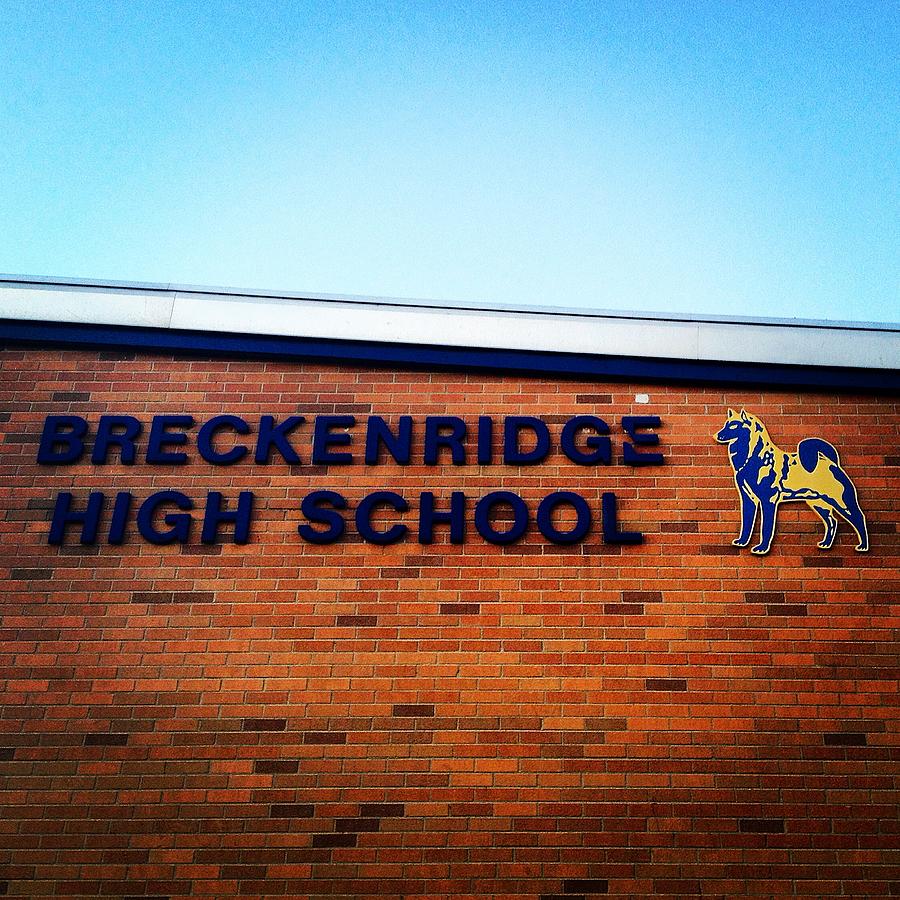 Breckenridge High School Photograph by Chris Brown