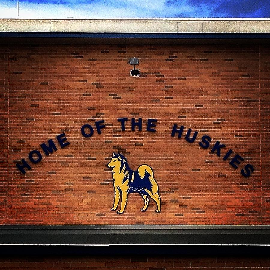 Breckenridge High School, Home of the Huskies Photograph by Chris Brown