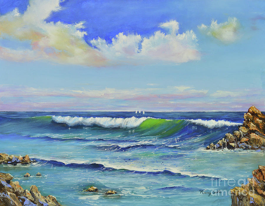 Breezy Day Painting by Mary Scott