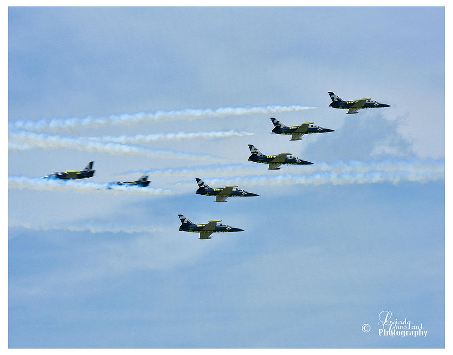 Breitling Air Show Photograph by Linda Constant