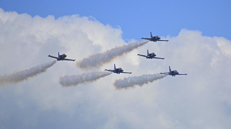 Breitling Jet Team Photograph by Carol Bradley