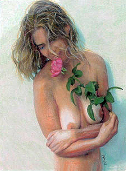 Brenda Joyous Painting by Banning Lary Brenda Joyous Painting by Banning Lary