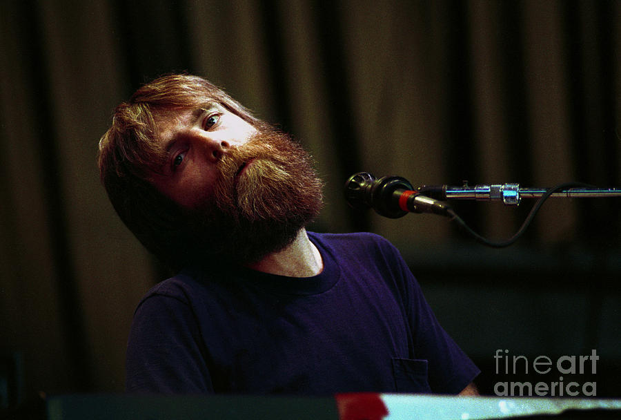 Brent Mydland Grateful Dead Alpine Valley 1987 Photograph by Ray ...