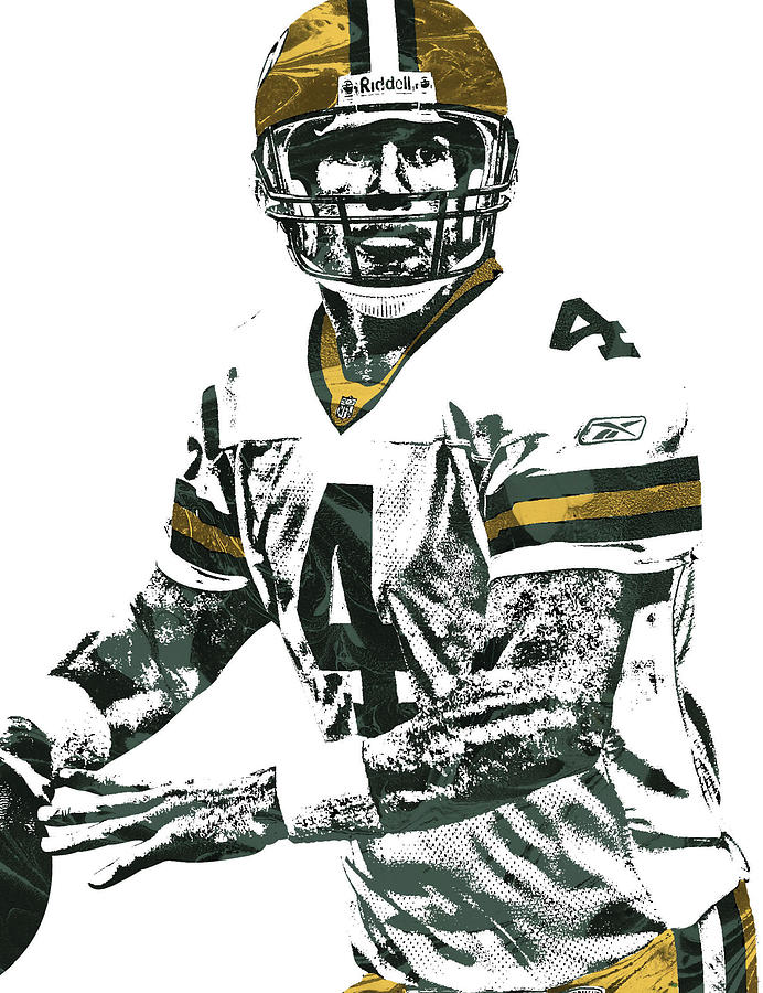 BRETT FAVRE GREEN BAY PACKERS - Joe Hamilton Sports Art - Digital