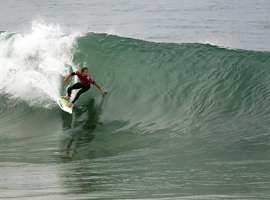Brett Simpson Surfer Photograph by Waterdancer 