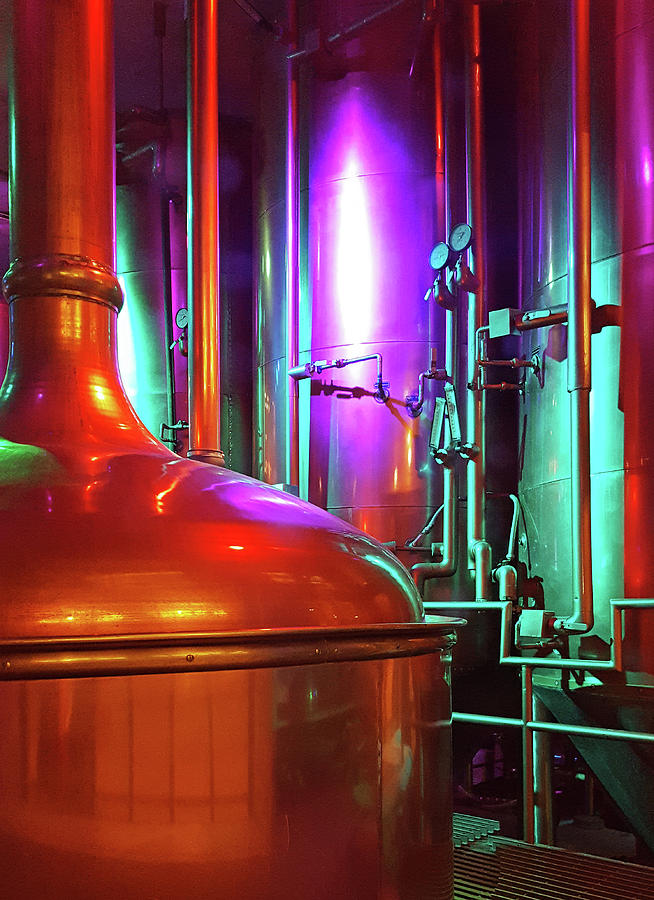 Brewhouse Illumination Photograph by Christopher McKenzie