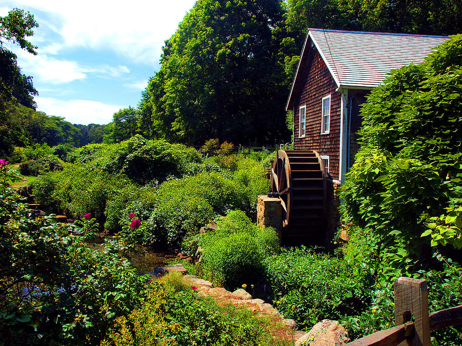 Brewster Gristmill Photograph by Bruce Gannon
