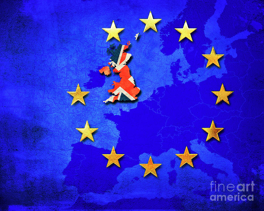 Brexit Digital Art by Edmund Nagele FRPS