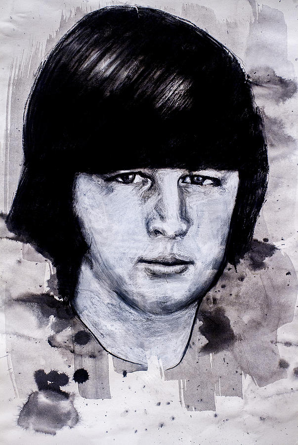 Brian Wilson Drawing - Brian Wilson by Molly Picklesimer