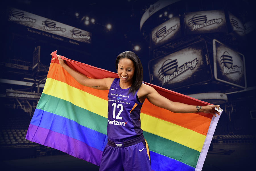 Wnba Photograph - Briann January LGBT PRIDE 2 by Devin Millington Wnba Photograph - Briann January LGBT PRIDE 2 by Devin Millington