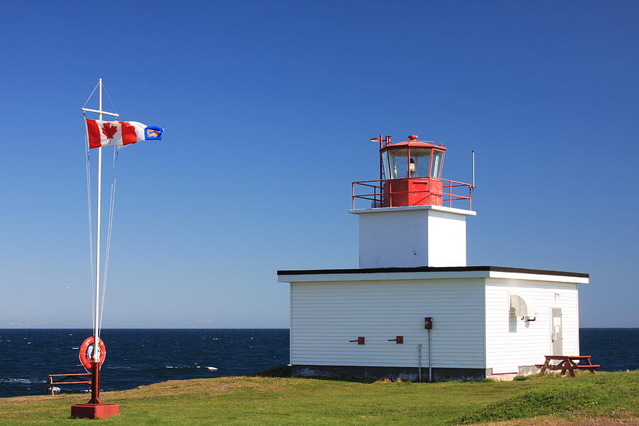Briar Island Lighthouse Photograph by Tatiana Travelways