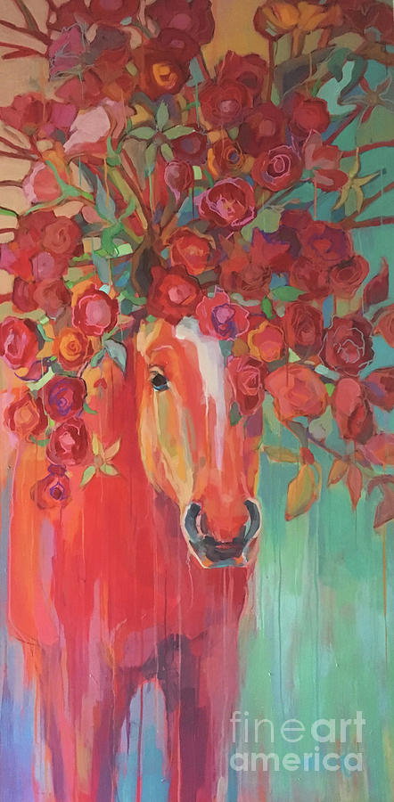 Rose Painting - Briar Rose by Kimberly Santini