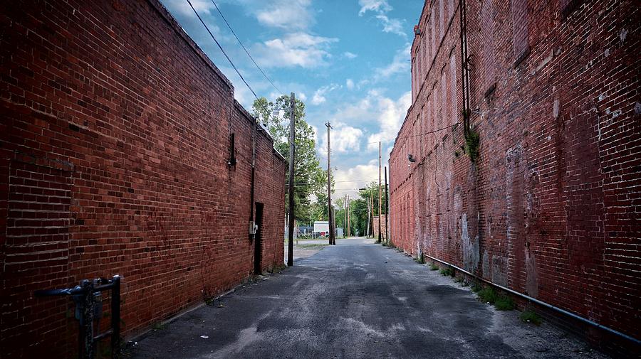  Brick Alley  Way Photograph by djSpence