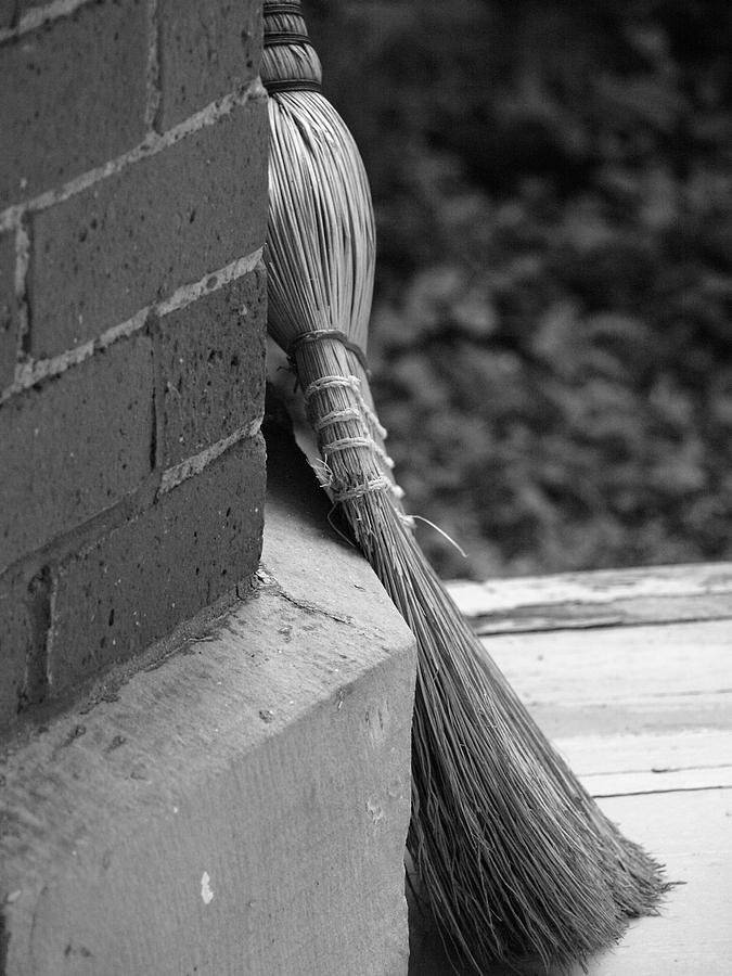 Brick and Broom Photograph by Jeffrey Peterson