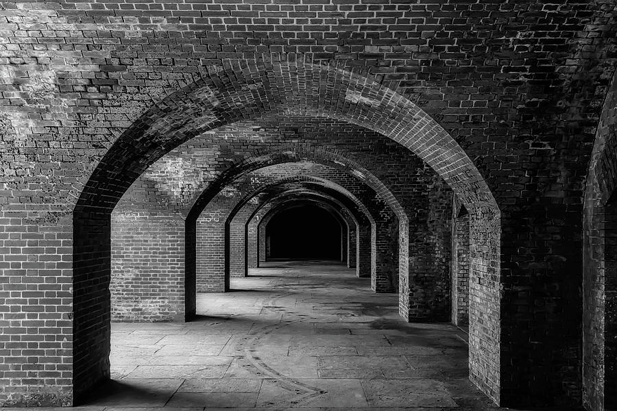 Brick Arches Ft Point Photograph by Garry Gay