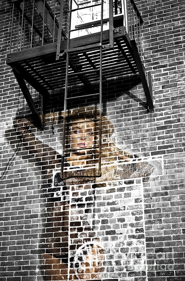 Brick Babe in the City Photograph by John Rizzuto