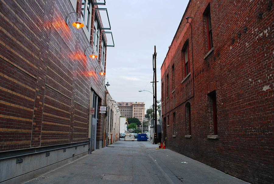 City Photograph - Brick Building Alley by Matt Quest