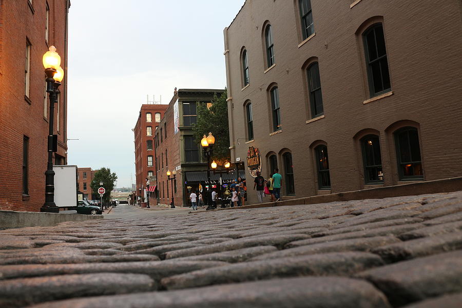 Brick Street Old Town St. Louis  Photograph by Buck Buchanan