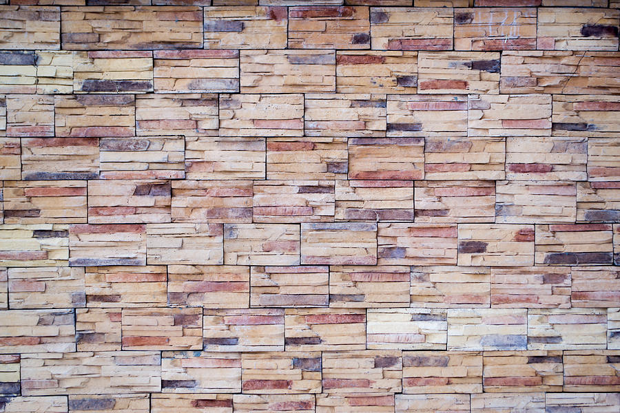 Brick Tiled Wall Photograph by John Williams