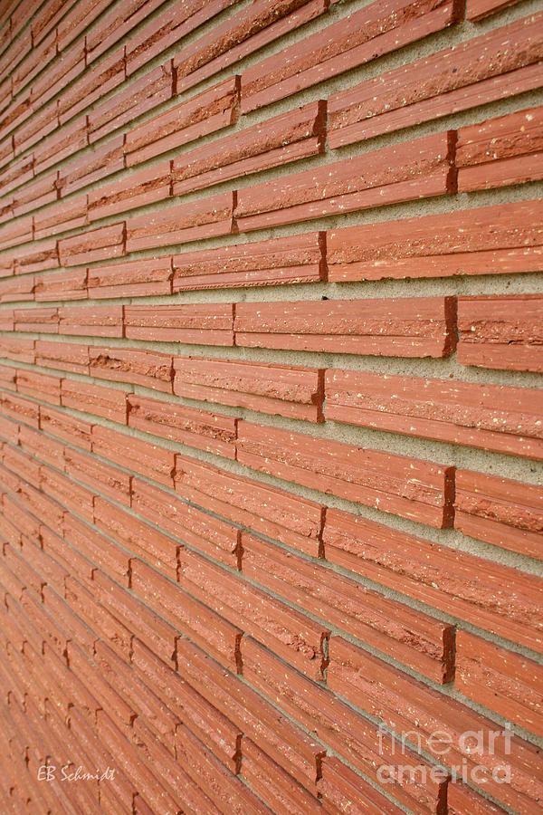 Brick Photograph - Brick Wall 1 by E B Schmidt