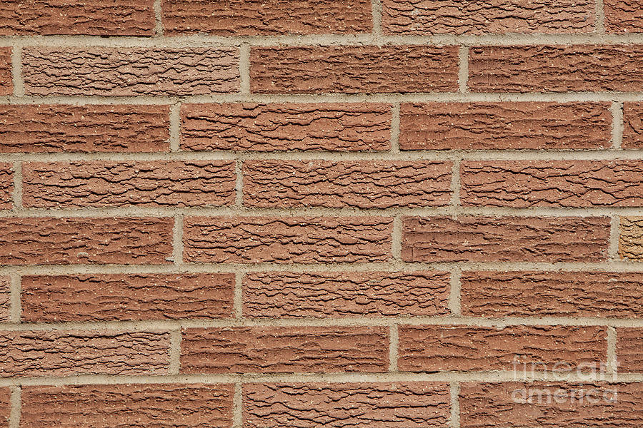 Brick Wall Photograph by Anthony Totah