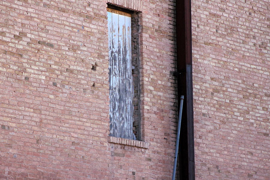 Old West Photograph - Brick Wall by Colleen Cornelius